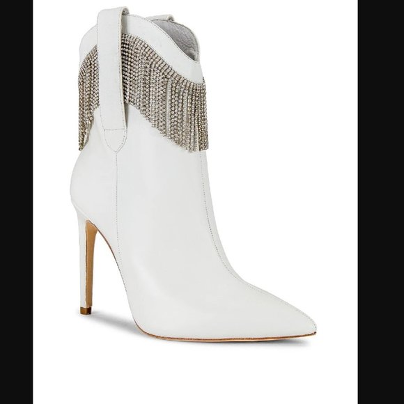 Blade Bootie in White by RAYE via Revolve - Picture 2 of 5